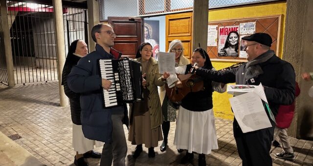 Sembradores de estrellas 2025 en la parroquia de San Fermín, Pamplona