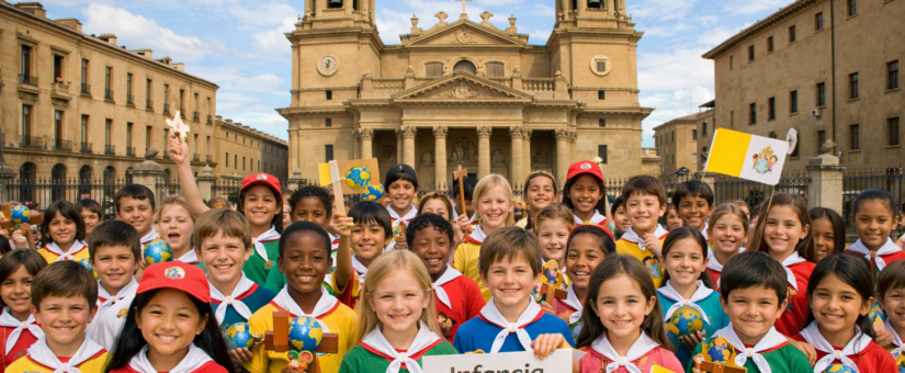 La Jornada de la Infancia Misionera se celebrará este domingo, a las doce, en la Iglesia de Santa María de Valtierra